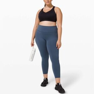 Lululemon Wunder Train High-Rise Tight 25" Blue Size 18